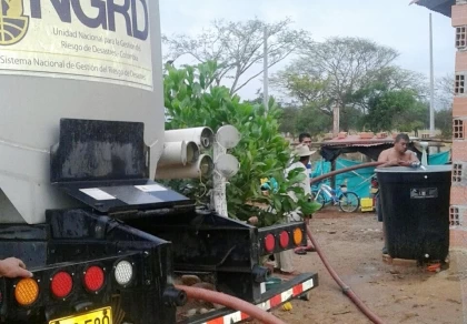 Veredas de Nunchía y Támara, en el departamento de Casanare reciben agua para afrontar temporada de sequía.